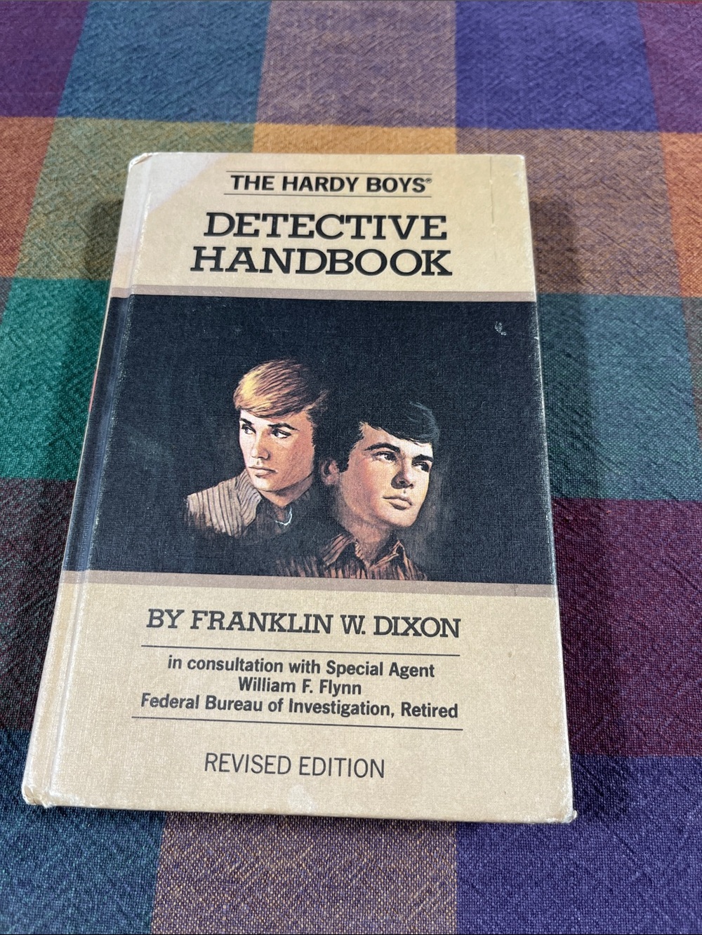 The Hardy Boys Detective Handbook by Franklin W. Dixon - Beige & Black